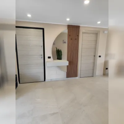 Mobile ingresso modello Ingresso doghettaato con specchio  di Collezione esclusiva in OFFERTA OUTLET