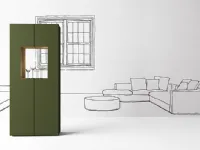 Mobile ingresso design A terra Rebus di Minotti italia scontato 