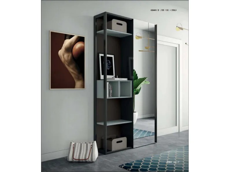 Mobile ingresso modello Skap comp.2 di Birex in OFFERTA OUTLET