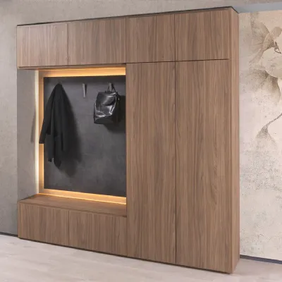 Mobile ingresso modello Aliant 01 outlet moderno di Diotti.com a prezzo ribassato