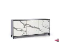 Madia di Stones in laminato materico Madia mod. rea a prezzo Outlet