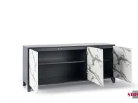 Madia di Stones in laminato materico Madia mod. rea a prezzo Outlet