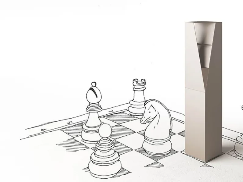Mobile ingresso design A terra Queens  di Minotti italia scontato 