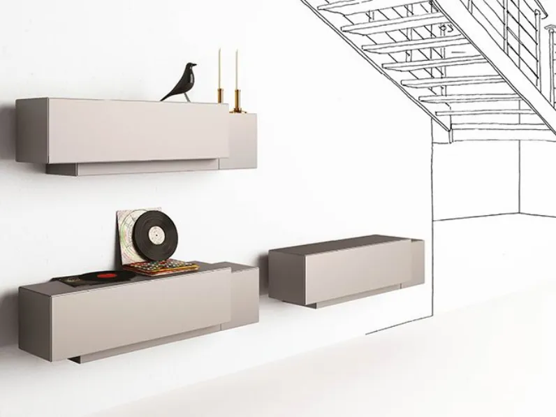 Mobile ingresso design Sospeso Shore di Minotti italia scontato 