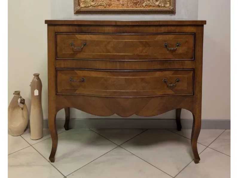 Mobile ingresso Com� in piuma di noce Mazzoni salotti in stile classico a prezzo ribassato