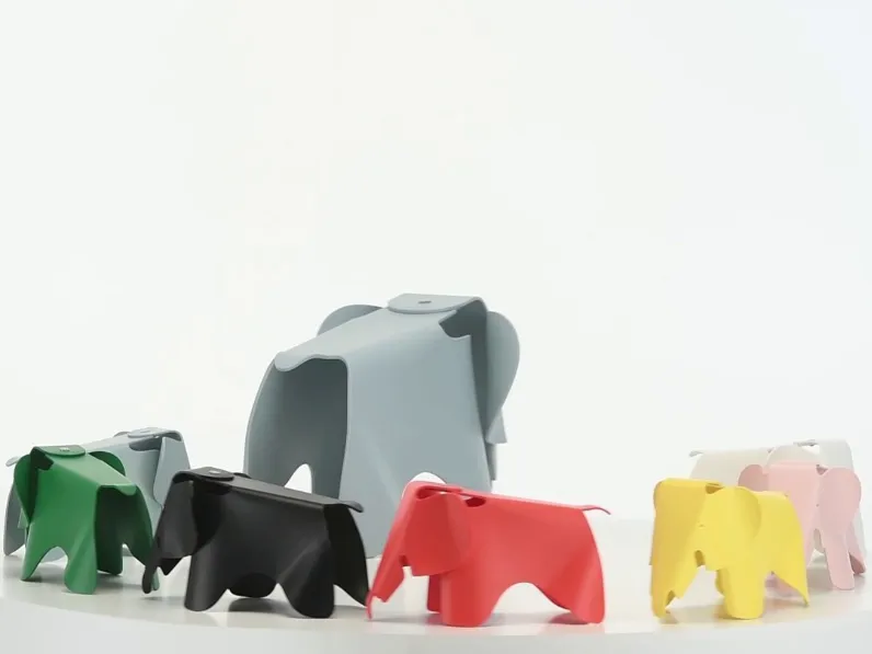 Eames elephant  in stile design a prezzo ribassato