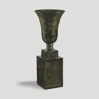 Grande vaso Dialma brown in stile classico a prezzo scontato