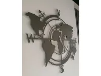Orologio planisfero grande Artigianale in stile moderno a prezzo scontato