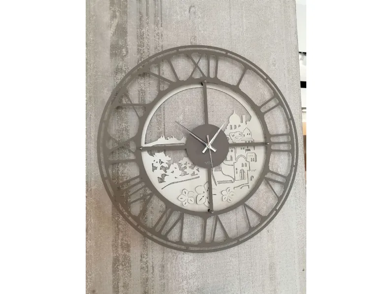 Oggettistica Orologio scorcio italico Artigianale a prezzo Outlet