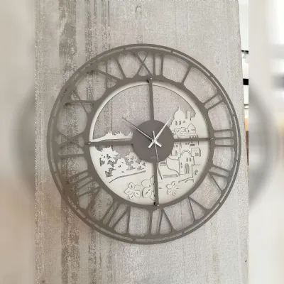 Oggettistica Orologio scorcio italico Artigianale a prezzo Outlet