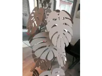 Oggettistica Artigianale Pianta monstera grande beige in OFFERTA OUTLET