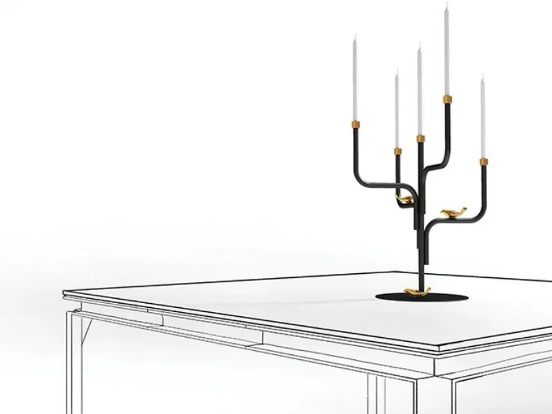 Oggettistica Bird watch candle  di Minotti italia scontata 