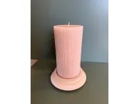 Oggettistica design Candela dorica con piatto alta di Artigianale a prezzo ribassato
