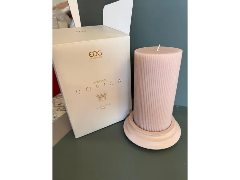 Oggettistica design Candela dorica con piatto alta di Artigianale a prezzo ribassato