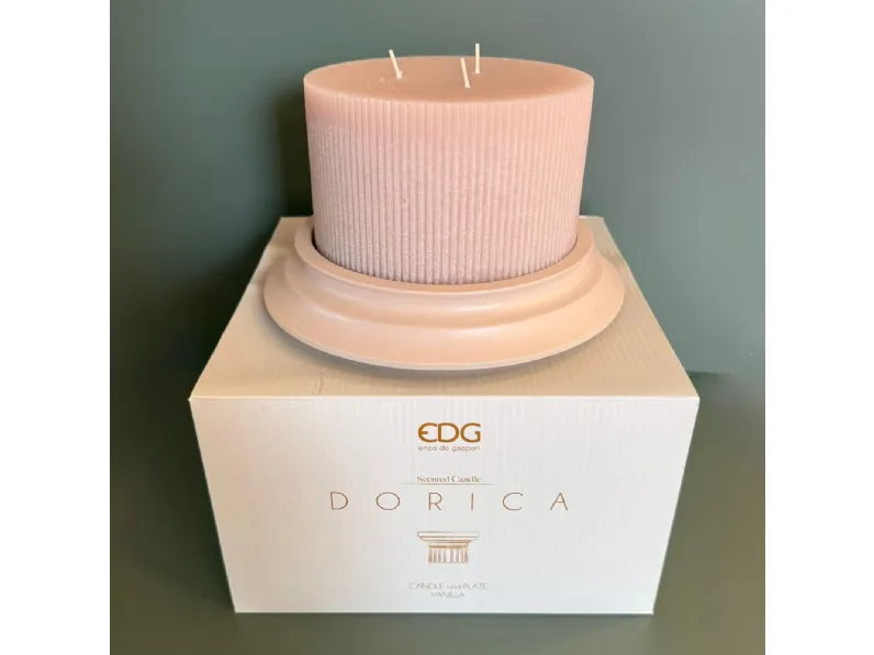 Oggettistica modello Candela dorica con piatto grande di Artigianale a prezzi outlet