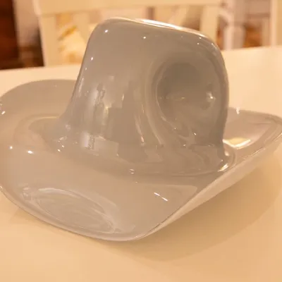 Cappello in vetro di murano Artigianale in stile design a prezzo ribassato