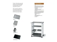 Oggettistica moderna Carrello multifunzione combi service  di Pezzani 