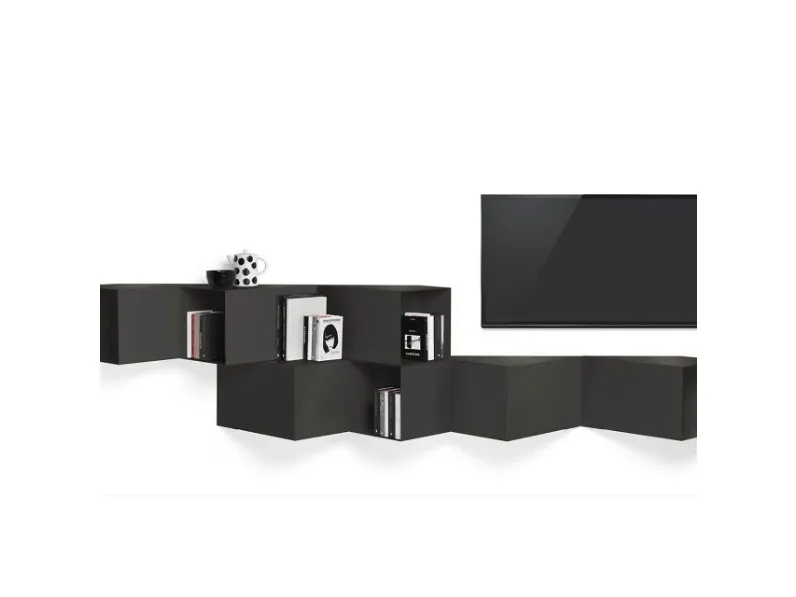 Mensola modello Cellula in stile moderno di Mogg a prezzi outlet