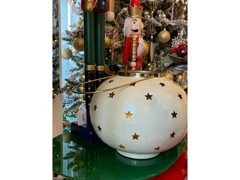 Oggettistica Collezione esclusiva Lanterna con stelle grande in OFFERTA OUTLET!