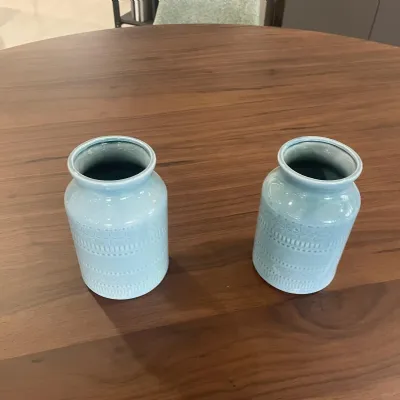 Oggettistica Coppia vasi in ceramica Alivar con uno SCONTO IMPERDIBILE  approfittane ora!