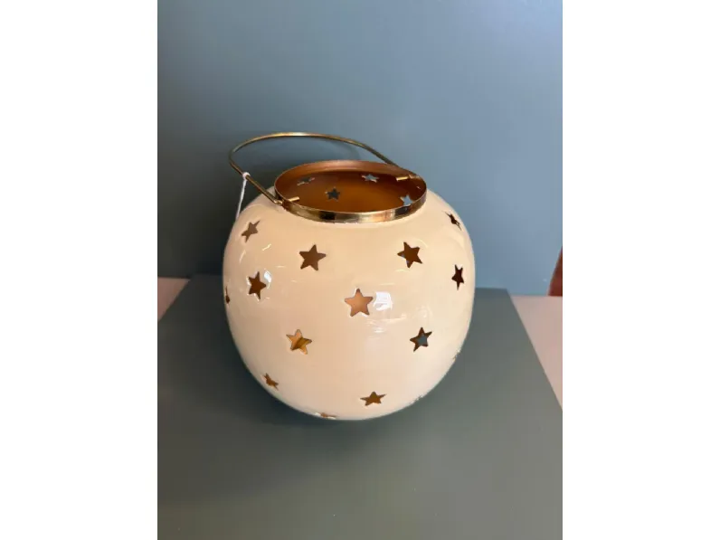 Oggettistica design Lanterna metallo con stelle di Artigianale scontata del 30%