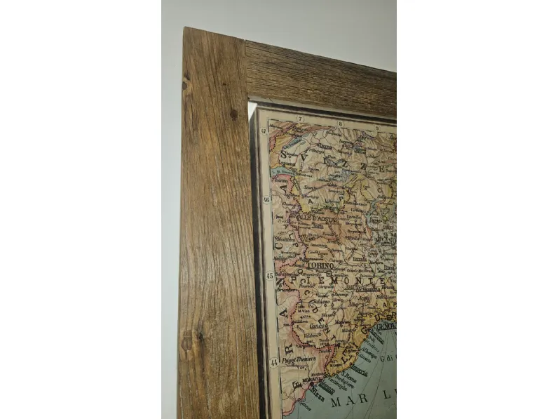 Oggettistica Quadro cartina italia di Nature design scontata - 40%