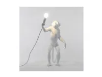 Lampada Seletti Monkey lamp white a PREZZI OUTLET