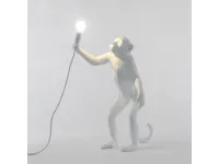 Lampada Seletti Monkey lamp white a PREZZI OUTLET