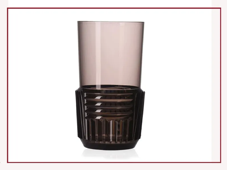 Oggettistica moderna modello Trama long drink di Kartell in Offerta Outlet