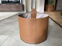 Oggettistica moderna Leather basket di Poltrona frau 