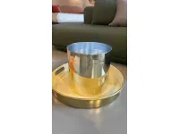 Oggettistica design Vaso cilindrico dorato di Artigianale a prezzo ribassato