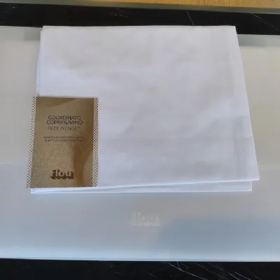 Copripiumini modello Tinta unita bianco della marca Flou a prezzi outlet
