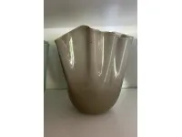 Oggettistica modello Venini fazzoletto opalino rosso di Venini in offerta