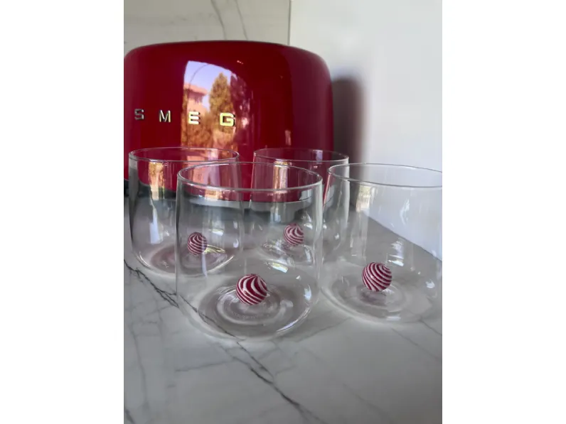 Oggettistica design modello Set bicchieri bilia candy zafferano a prezzi Outlet