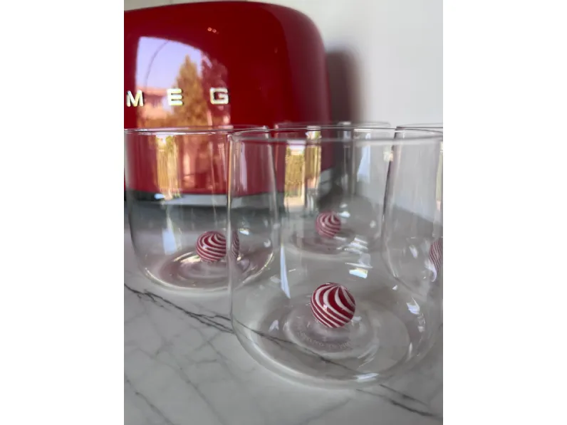 Oggettistica design modello Set bicchieri bilia candy zafferano a prezzi Outlet