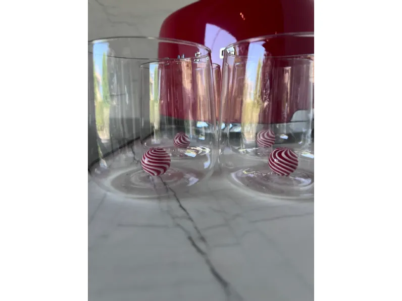 Oggettistica design modello Set bicchieri bilia candy zafferano a prezzi Outlet