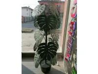 Oggettistica Pianta monstera grande verde salvia Artigianale a prezzo scontato