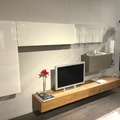 Parete attrezzata 36e8 Lago in stile design a prezzo scontato