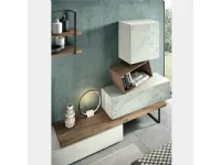 Parete attrezzata Alba106 di Albamobili in OFFERTA OUTLET