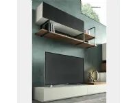 Parete attrezzata Alba106 di Albamobili in OFFERTA OUTLET