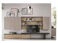 Parete attrezzata in stile design At122 di Tomasella a prezzo scontato 