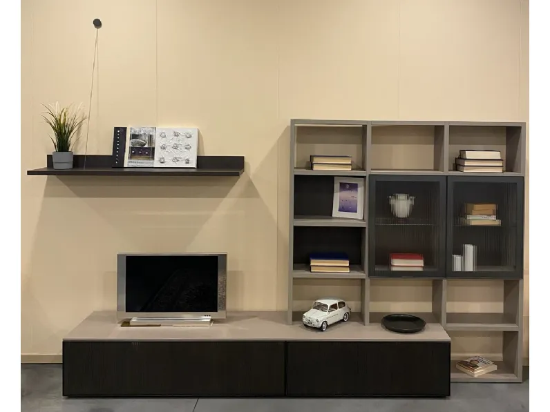 Mobile soggiorno modello Atlante  di Tomasella a PREZZI OUTLET