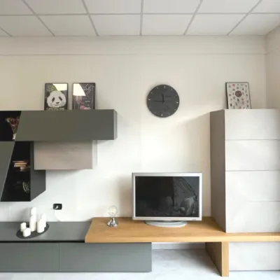 Mobile soggiorno modello Atlante di Tomasella scontato -50%