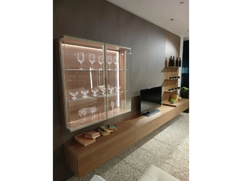 Mobile soggiorno modello Atlante glove di Tomasella a PREZZI OUTLET