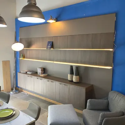 Parete attrezzata Boiserie city di Stosa scontata del 50%
