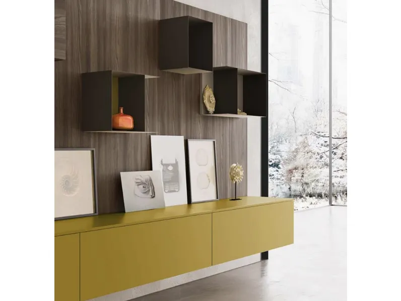 Parete attrezzata Day di Marka in OFFERTA OUTLET