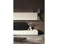 Parete attrezzata G107 di Colombini Casa, stile moderno, prezzo Outlet.