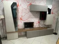 Parete attrezzata G304 Corso in stile design a prezzo scontato