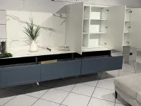 Parete attrezzata Gaia living Mobilturi in stile moderna a prezzo scontato
