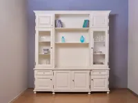 Parete attrezzata Giulien country di Artigianale in OFFERTA OUTLET